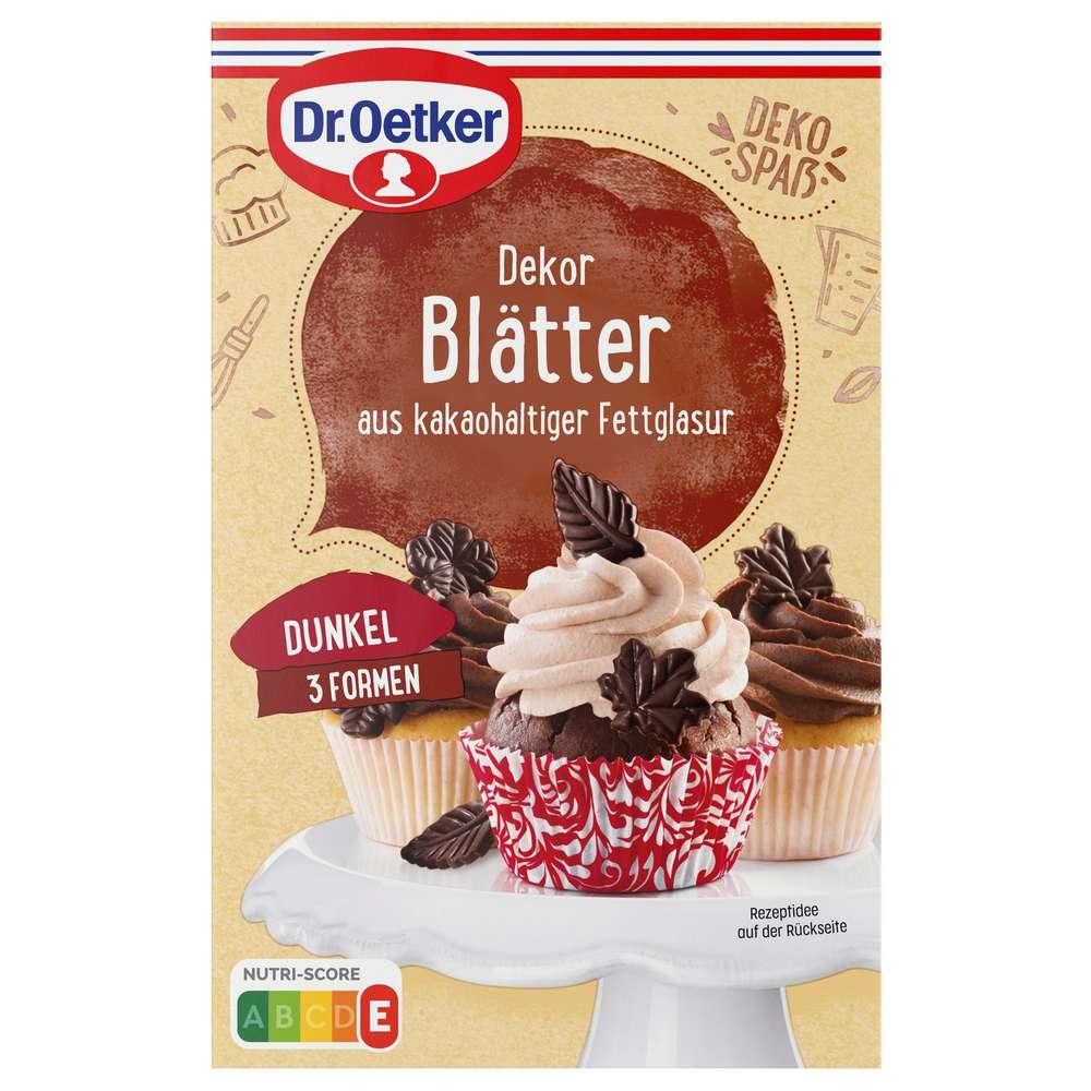 Dr. Oetker Cake decoration, chocolate leaves