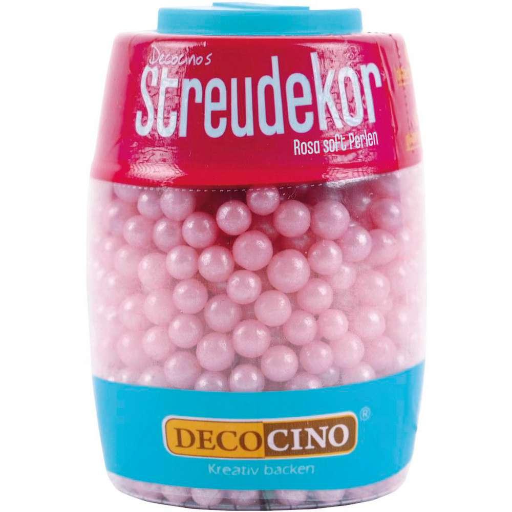 Dekoback Cake Decoration Soft Pearls Pink