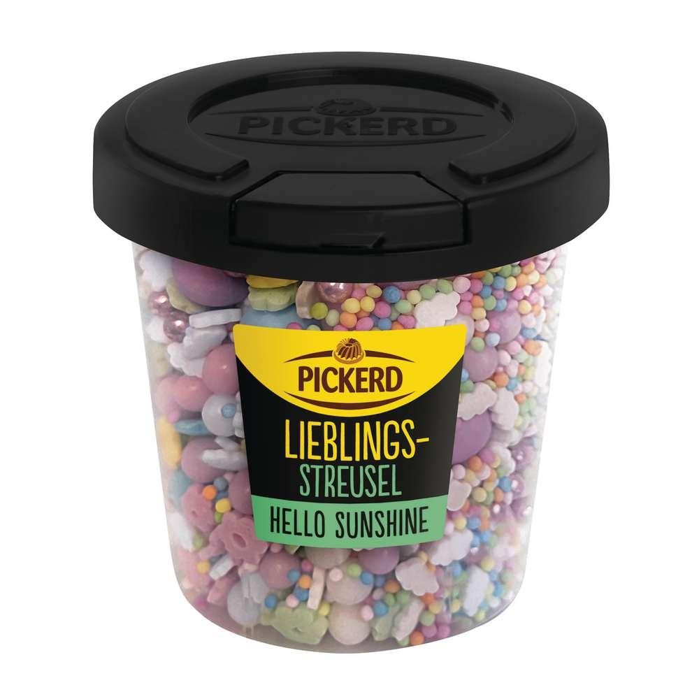 Pickerd Cake decoration favorite sprinkles Hello Sunshine