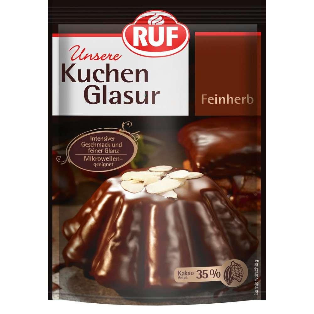 RUF Cake glaze, semi-sweet