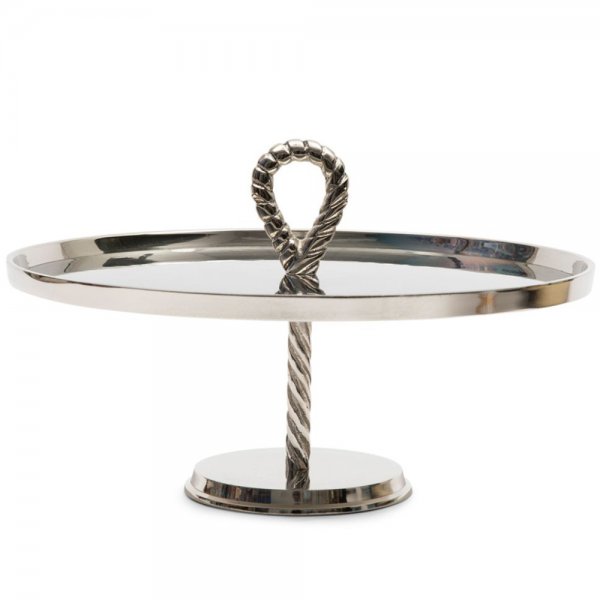 Rivièra Maison cake plate silver from Riviera Maison