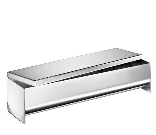 Kitchen professional Küchenprofi professional terrine mould, round, with lid, stainless steel, 30.5 x 6 x 6 cm, 700ml, pâté mould, parfait mould, for terrines and pâtés