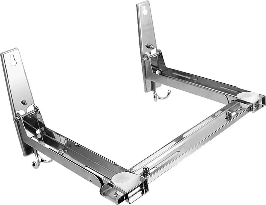 StarTech Kitchen shelf for microwave - Freestanding shelf - Adjustable - Stainless steel - 22 x 22 x 29.5 cm - Light grey