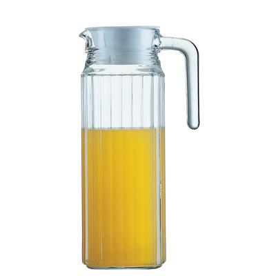 Luminarc Refrigerator jug ​​Quadro 1.10 liters, contents: 1100 ml, H: 244 mm, D: 121 mm
