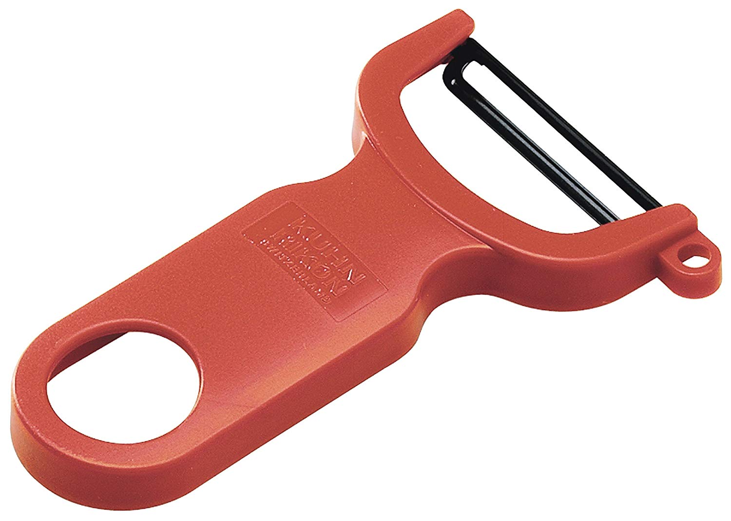Kuhn Rikon 22060 Kitchen Aid Accessory Swiss Peeler Value Peeler, Red