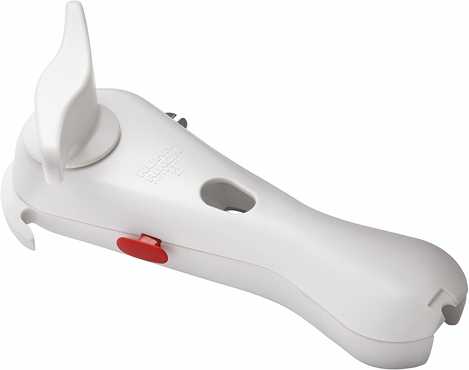 Kuhn Rikon 22662 5-in-1 Auto Safety Can Opener Lid Opener Edge-Free Plastic 17.5 x 9 x 7 cm