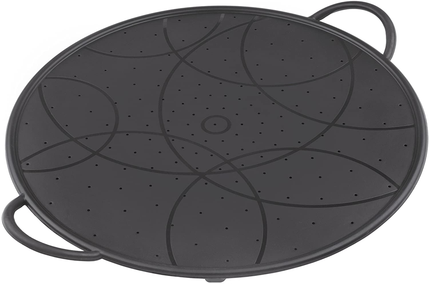 Kuhn Rikon 23633 Large Silicone Splatter Guard for Pans 30 cm Black