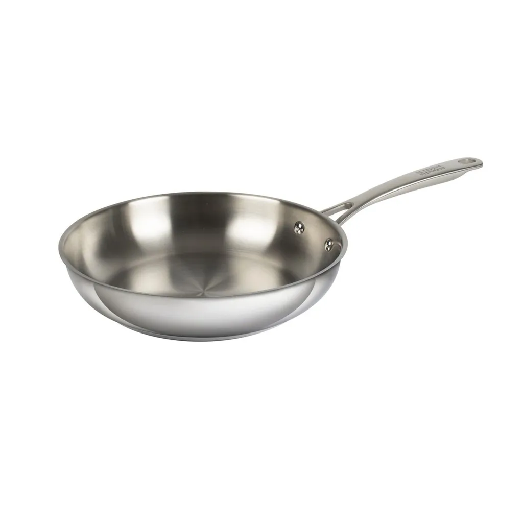 Kuhn Rikon Allround Frying Pan 24 cm Stainless Steel Suitable for Induction Hobs