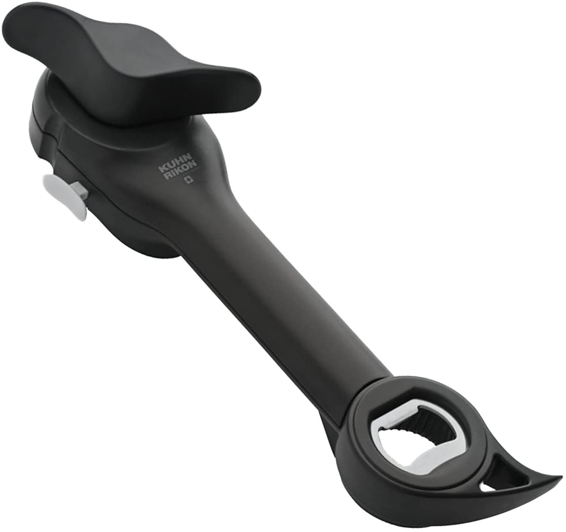Kuhn Rikon Auto Safety Master Opener, Black