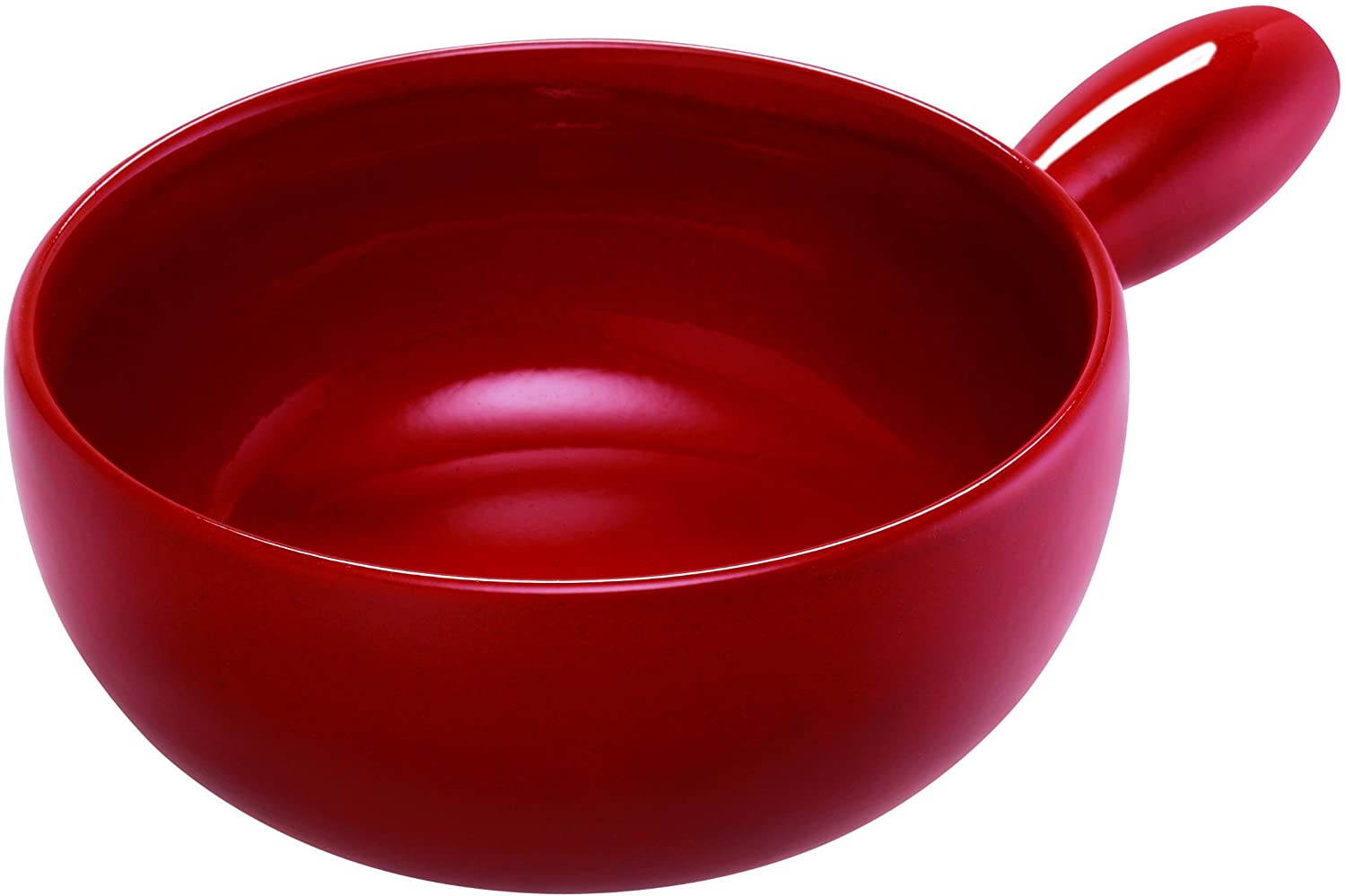 Kuhn Rikon Classic 32185 Caquelon Fondue Pot 22 cm Cast Iron Red
