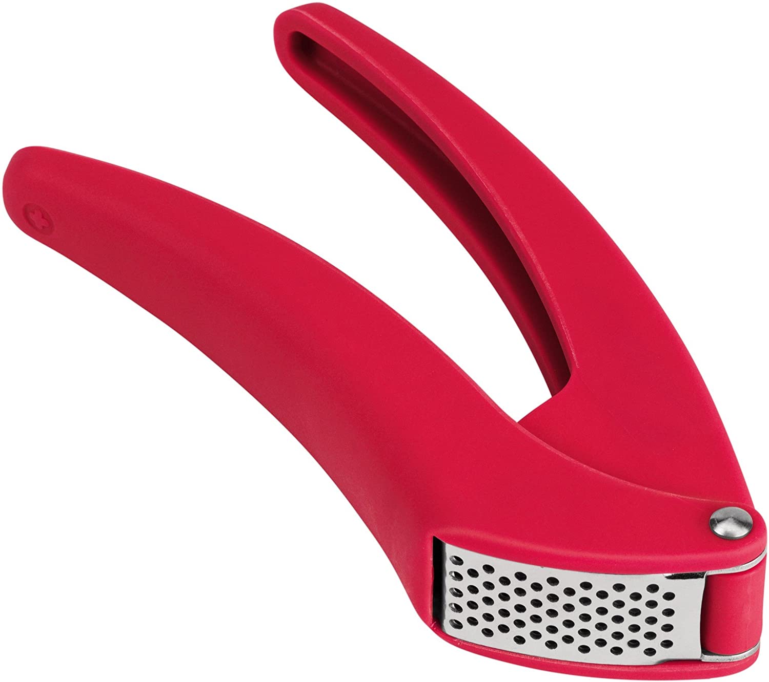 Kuhn Rikon Garlic Press Easy Clean red