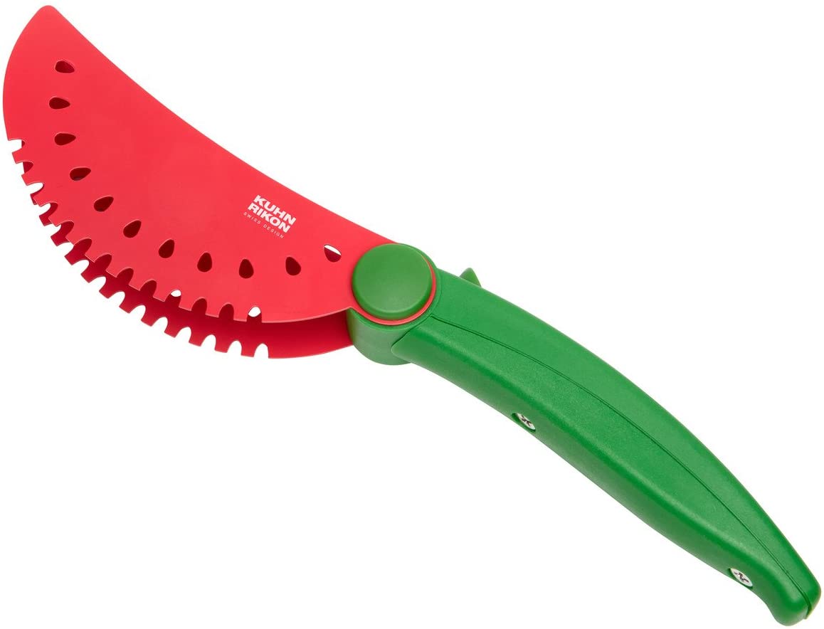 Kuhn Rikon 26335 Melon Slicer, 5-Inch, Red