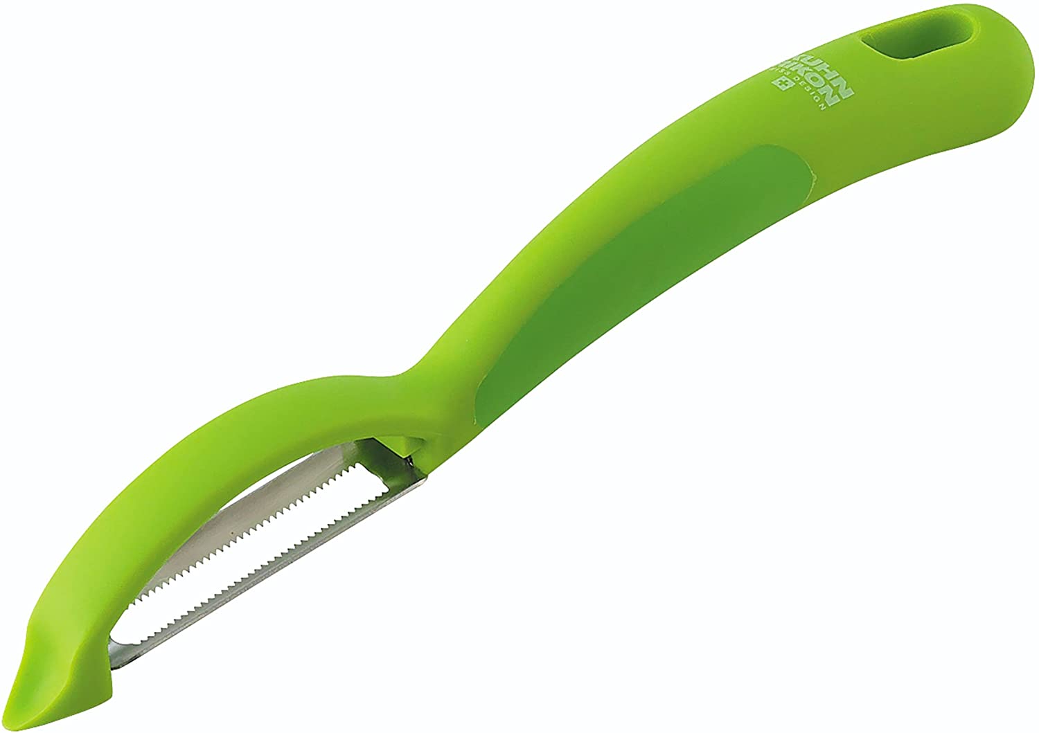 Kuhn Rikon Piranha Swivel Peeler, Green