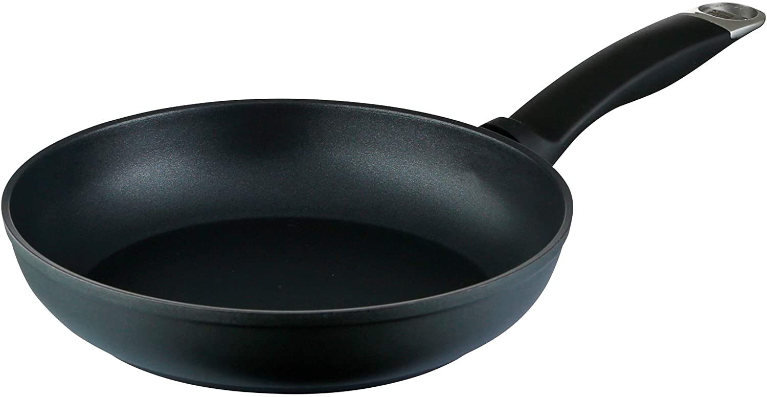 \'Kuhn Rikon TITANIO Star 31460 Frying Pan, Aluminium, black, 38.5 x 21 x 5.5 cm