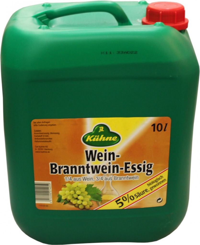 Carl Kühne Kühne Spirit Vinegar 5% 10L