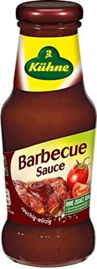 Carl Kühne Kühne Barbecue Seasoning Sauce, 6-pack (6 x 250 ml)