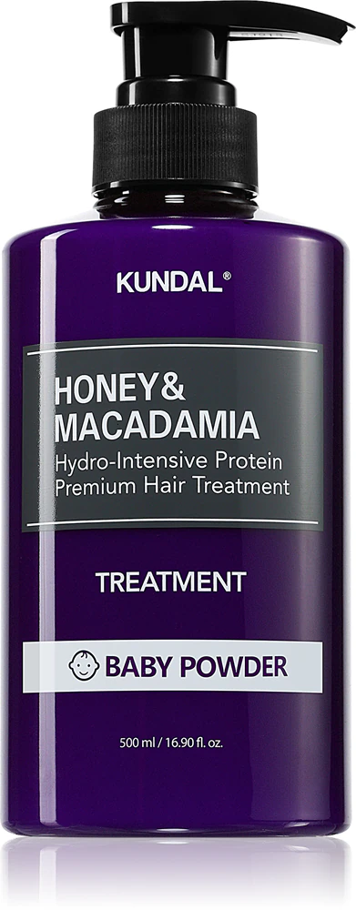 KUNDAL Honey & Macadamia Baby Powder intensive, moisturizing care for dry and damaged hair