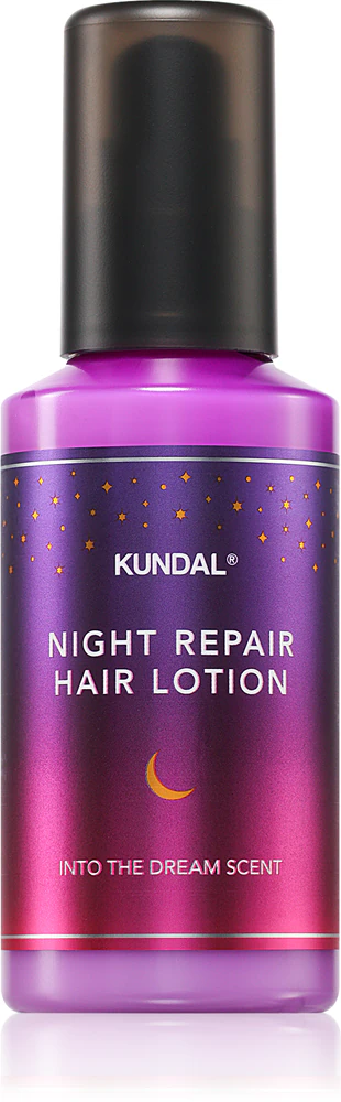 KUNDAL Night Repair Hair Lotion moisturizing night care for the hair