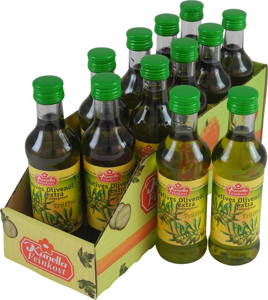 Kunella Feinkost Kunella Extra Virgin Olive Oil Cold Pressed Truffle - 12-pack (12 bottles of 100 ml each)