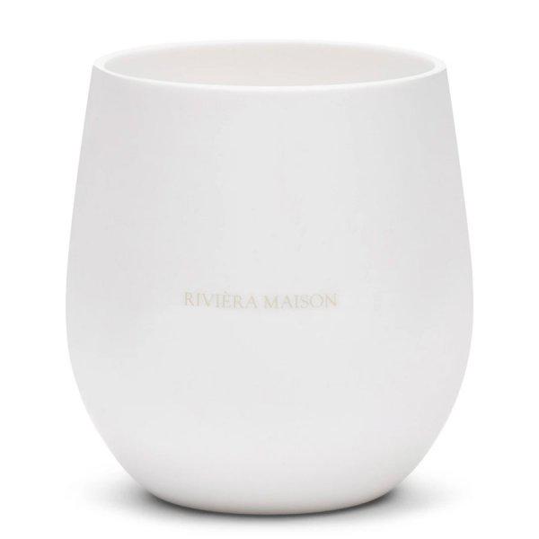Rivièra Maison Plastic water glass Monogram Outdoor Water Glass White