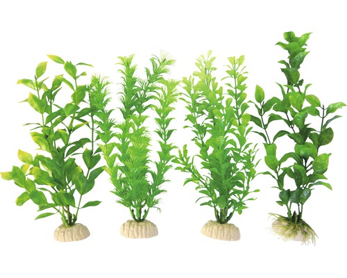 ORBIT Plastic aquatic plants standard medium 26 cm 4 pieces green