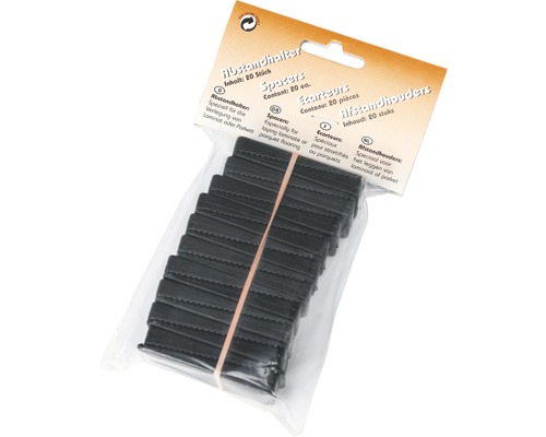 Hornbach Plastic wedges spacers for parquet and laminate 1 pack = 20 pieces