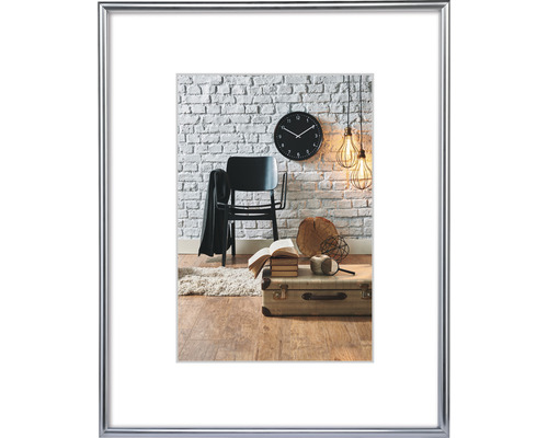 Hama Plastic frame Sevilla polystyrene silver matt 21x29.7 cm