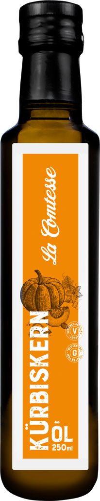 La Comtesse Pumpkin seed oil, first pressing, 250 ml