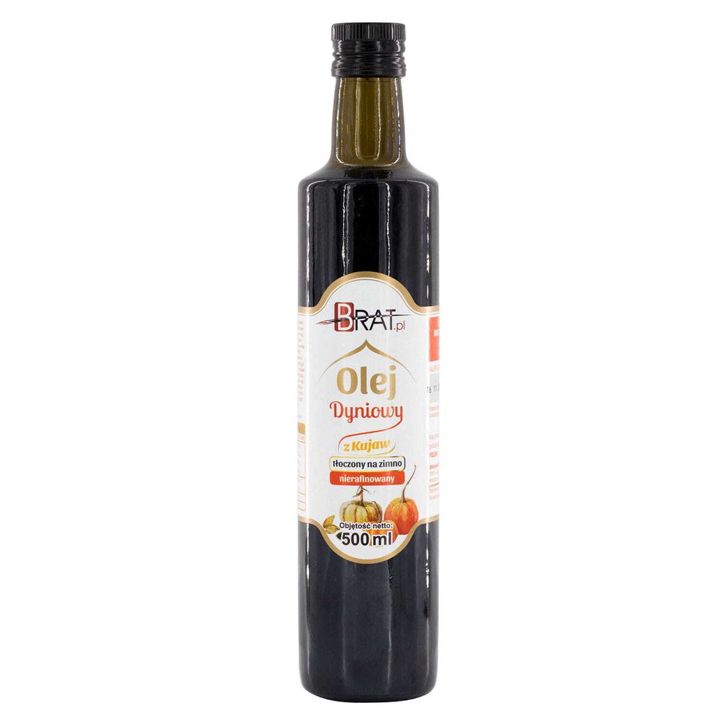 Pumpkin seed oil 500 ml - Brat.pl 500 ml