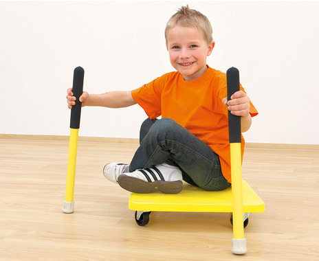 Short skateboard paddles