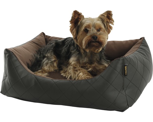 Kerbl Giulia cuddly bed 70 x 85 x 25 cm brown