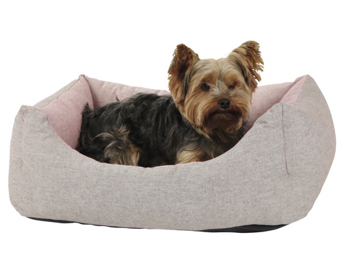 Kerbl Golden cuddly bed 70 x 85 x 23 cm red-brown
