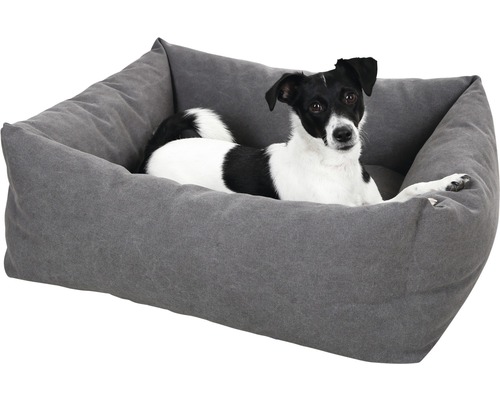 KERBL Lucca cuddly bed 100x85 cm gray