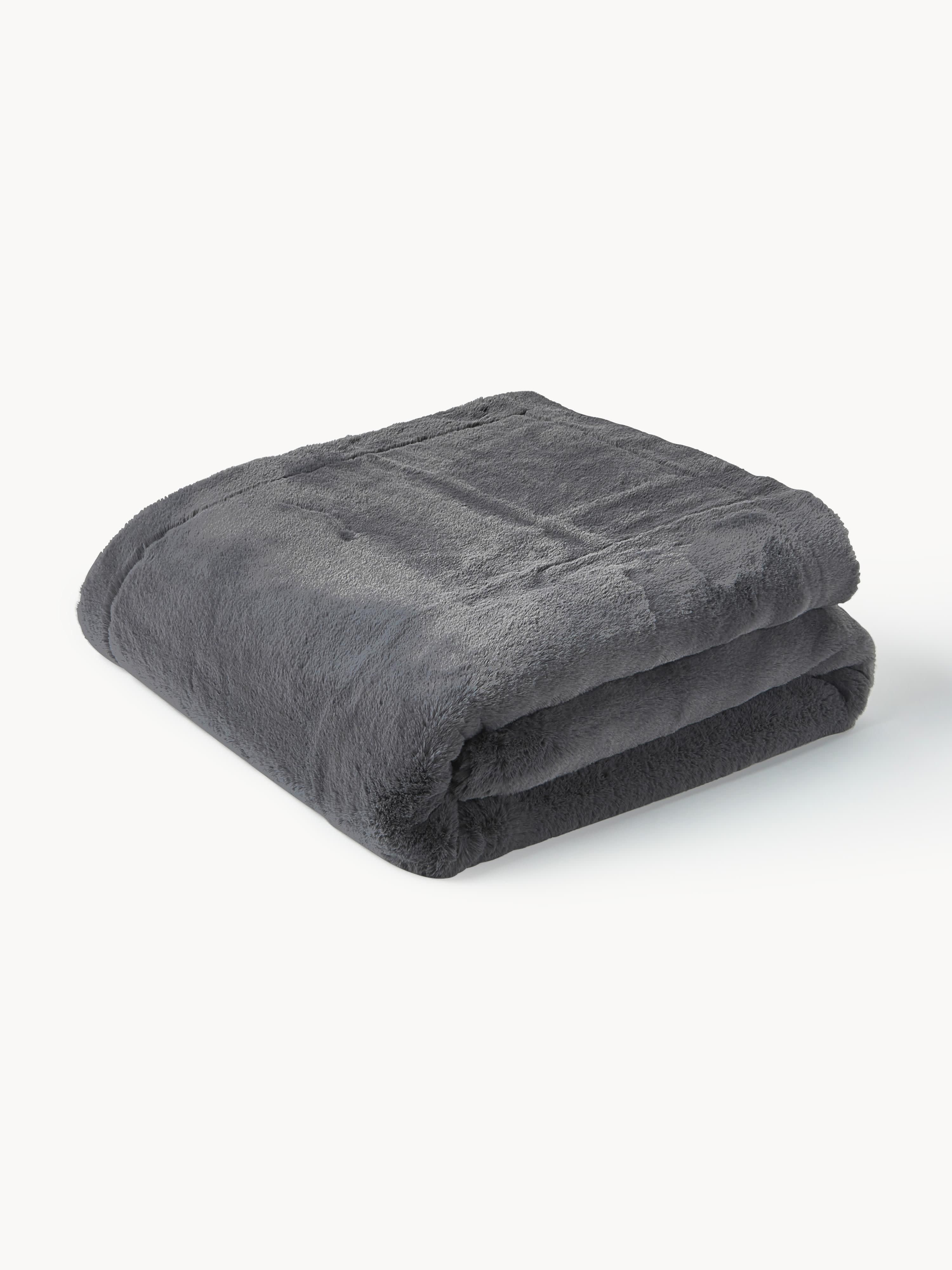 Westwing Collection Mette faux fur cuddly blanket