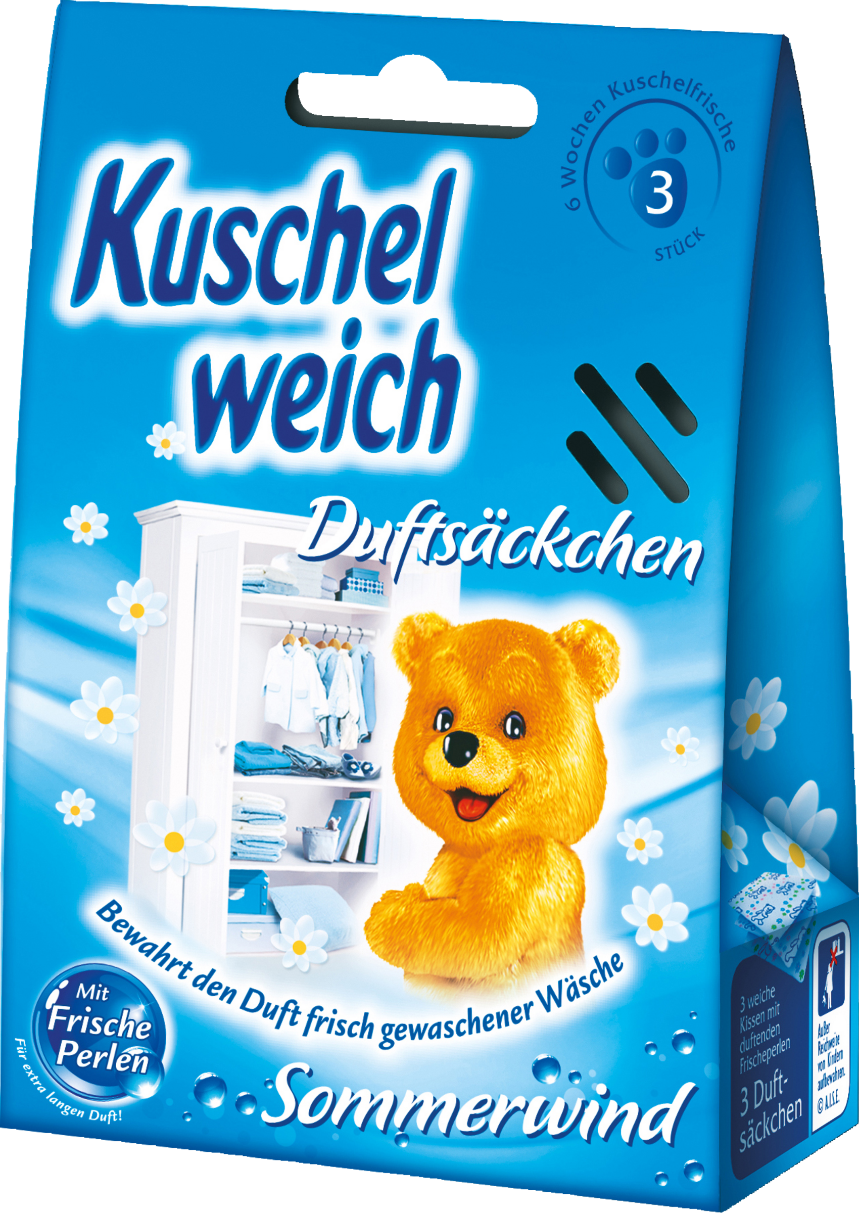 Kuschelweich Cuddly soft summer breeze scented sachets