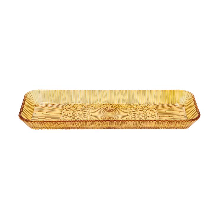 BITZ Kusintha served plate rectangular 14x38 cm