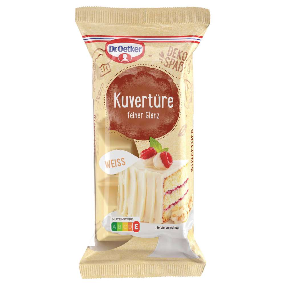 Dr. Oetker White chocolate coating
