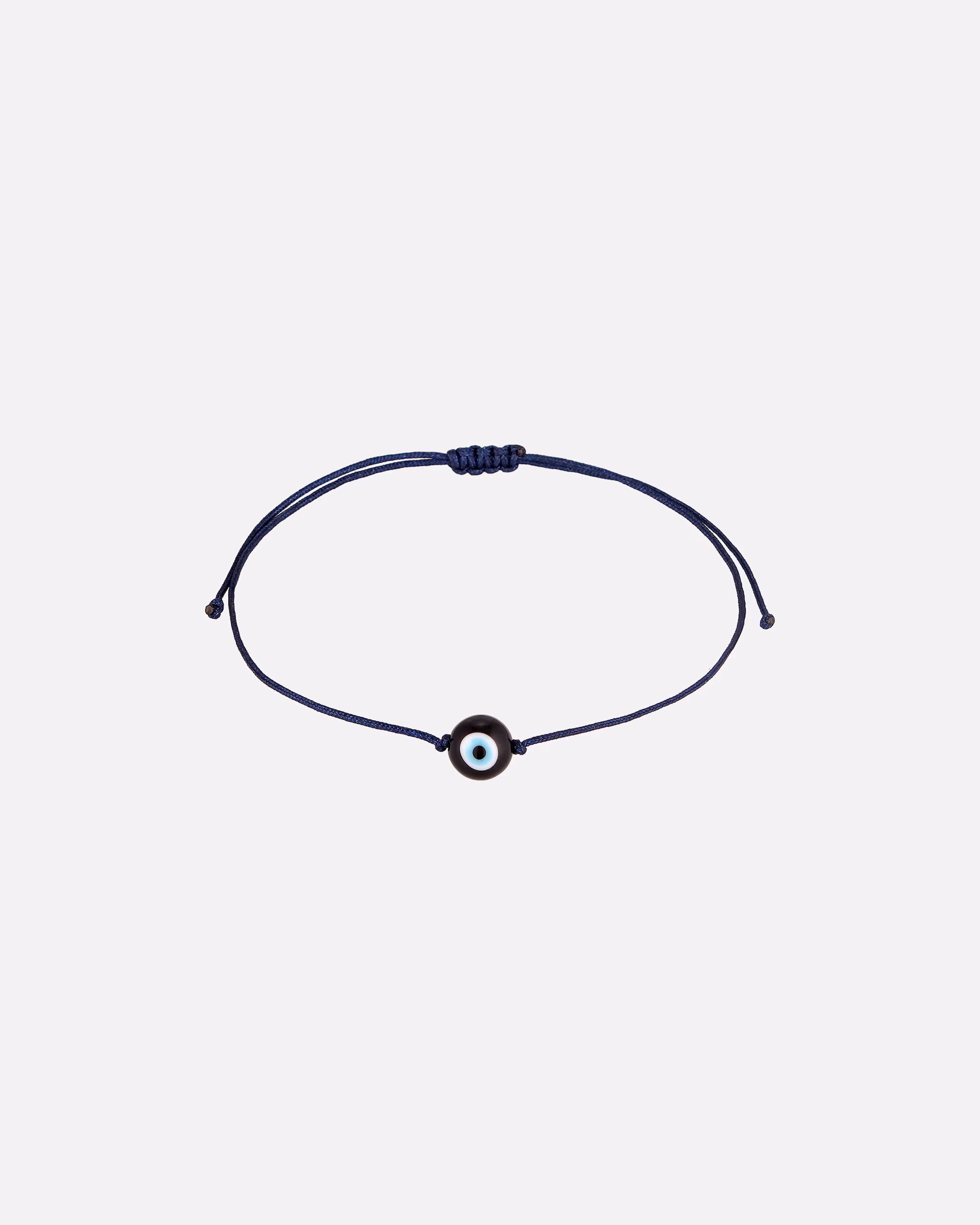 KUZZOI bracelet nylon textile bracelet evil eye glass bead