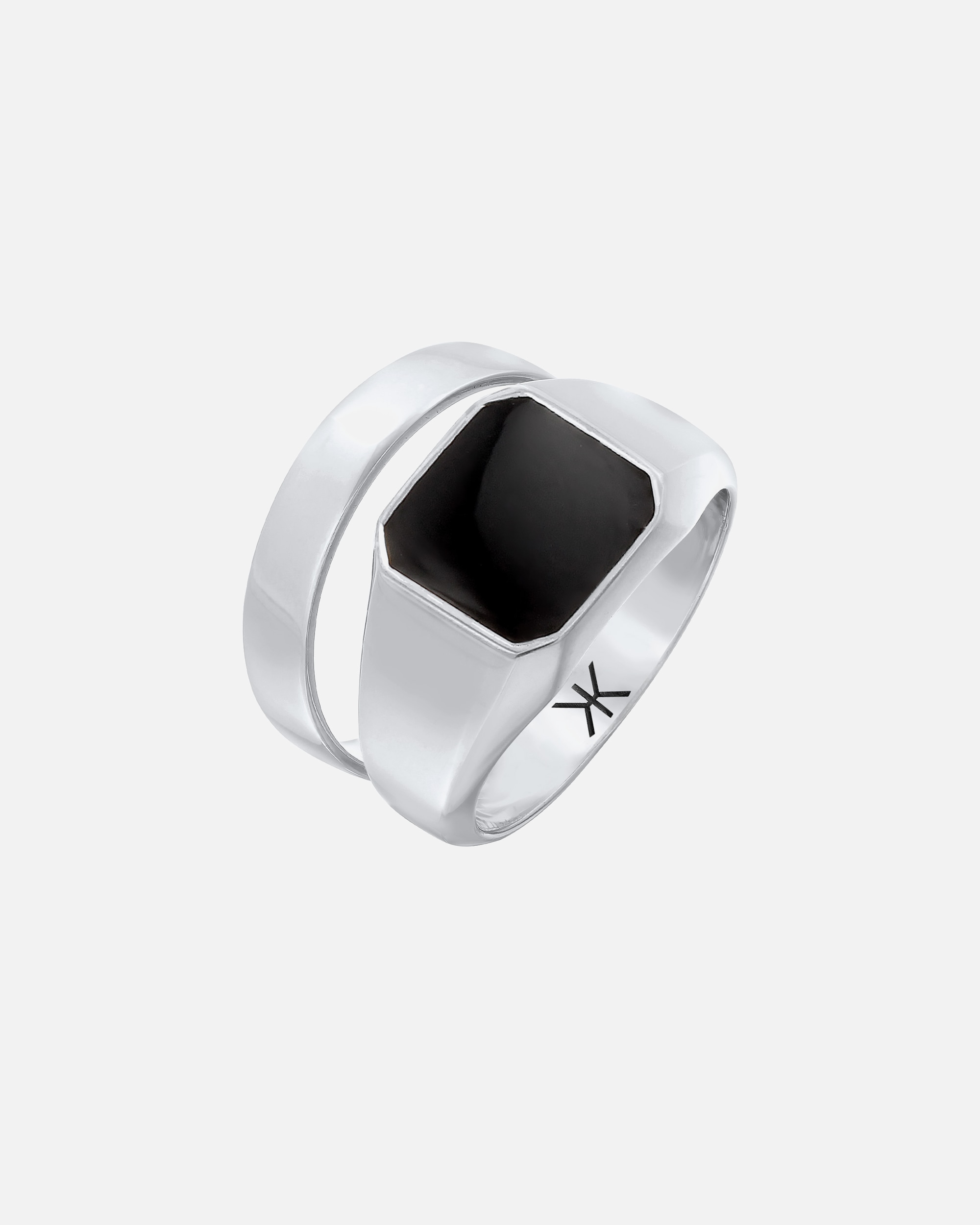 KUZZOI ring signet ring band ring set 925 silver