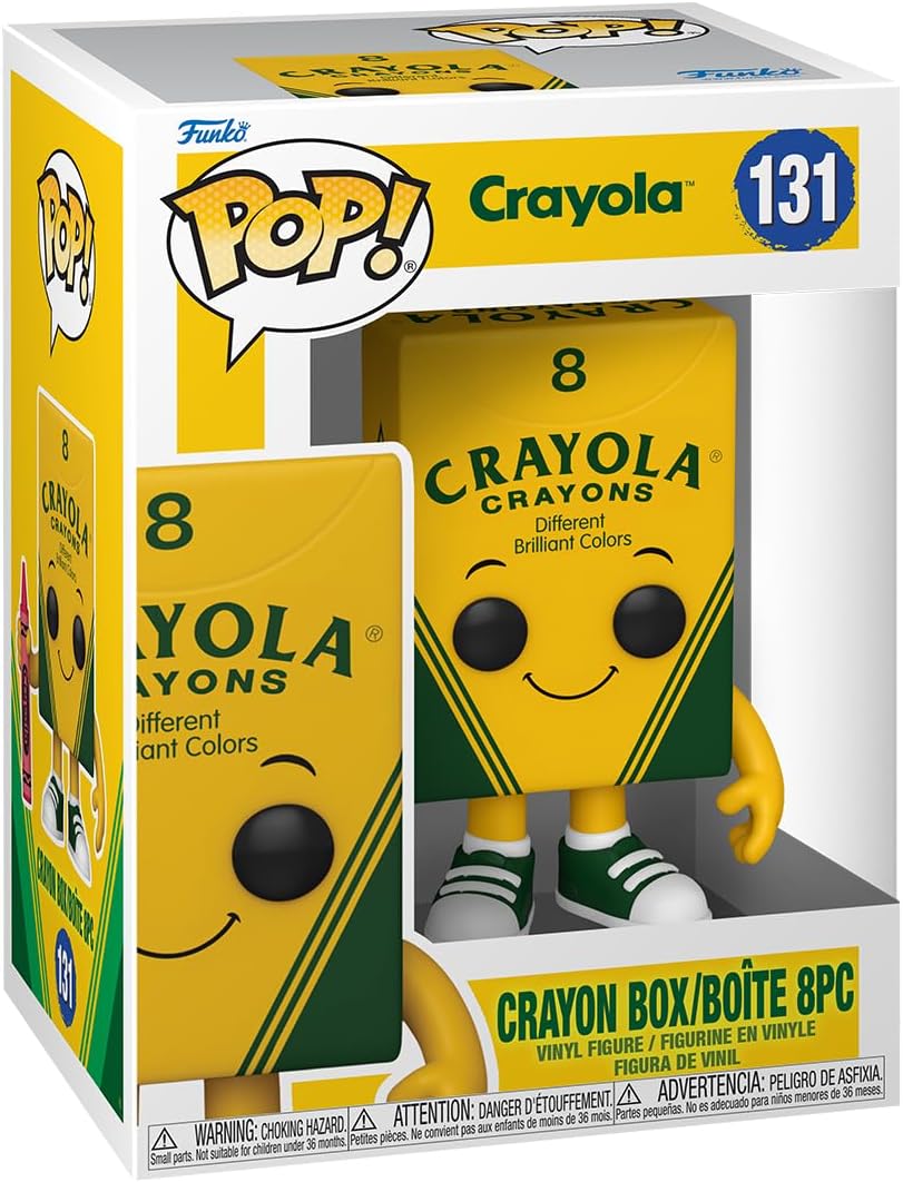 Funko POP! Vinyl: Crayola - Crayon Box 8pc Crayon - Vinyl Collectible Figure - Gift Idea - Official Merchandise - Toys for Children and Adults - Ad Icons Fans - Model Figure for Collectors