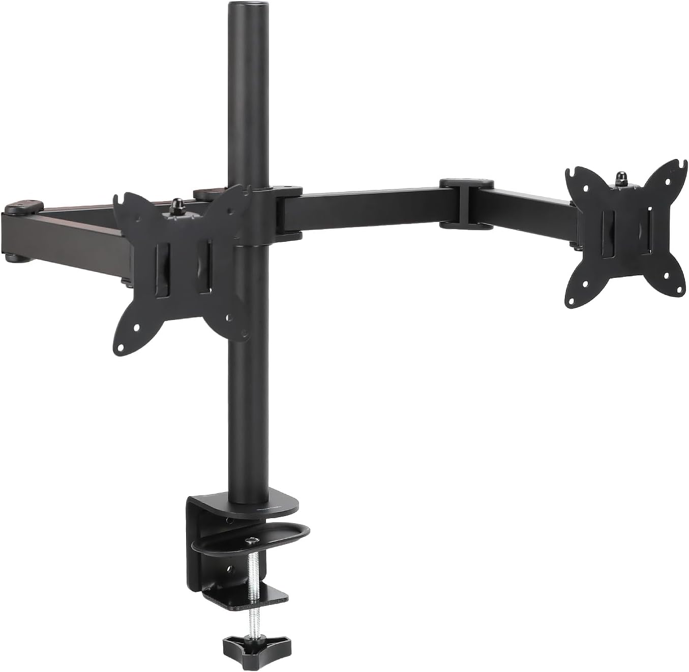 Amazon Basics Store Amazon Basics Adjustable Dual Computer Monitor Desk Mount for 32" Monitors - Black