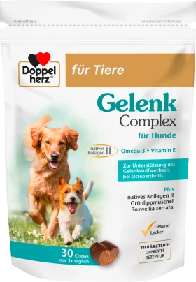 Doppelherz Dog food supplement, Joint Complex (30 pieces), 95 g