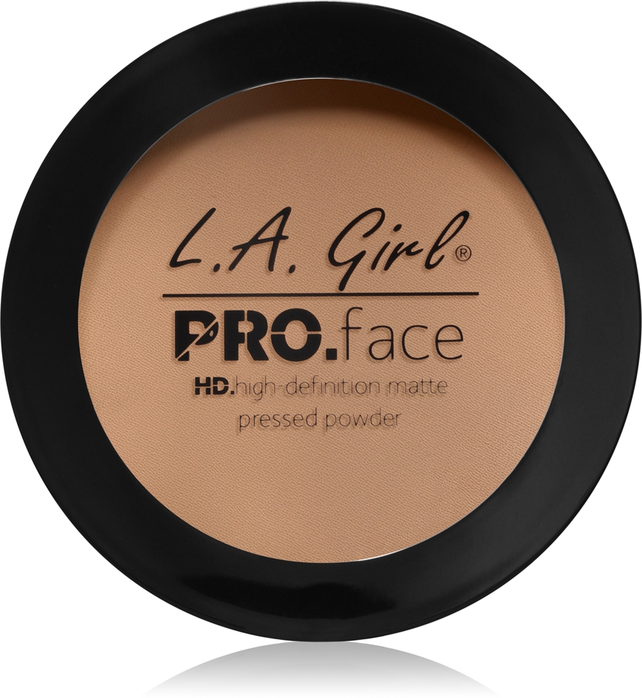 L.A. Girl Cosmetics PRO. Face HD compact powder with matt effect Farbton Nude Beige 7 g