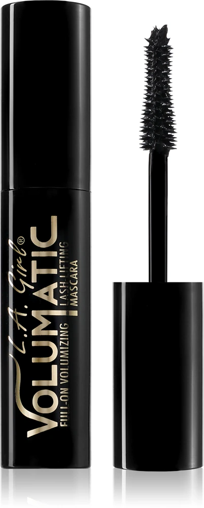 L.A. Girl Cosmetics Volumatic waterproof mascara for volume and curl Farbton Ultra Black 10 ml