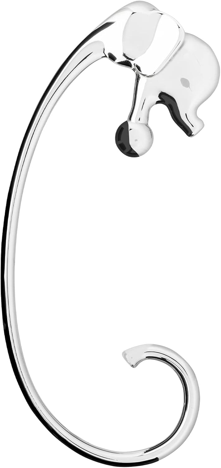 Alessi\" Jumbo Purse Hook in 18/10 Stainless Steel Mirror Polished, Metal One size