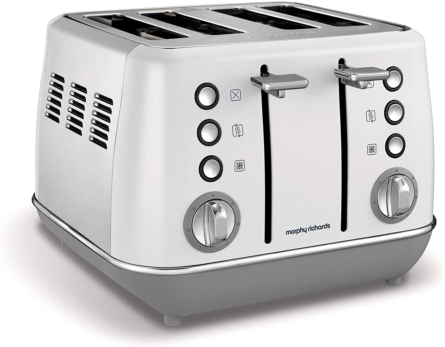 Morphy Richards Evoke 4 Slice Toaster 240109 White Four Slice Toaster White