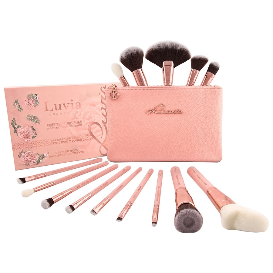 Luvia Essential Brushes - Rose Golden Vintage