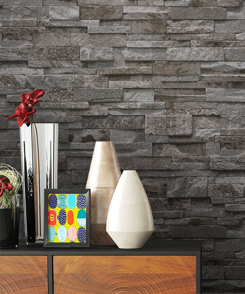 Newroom Design Newroom Wallpaper Non-Woven Wallpaper Natural Stone Stone Beautiful Modern 