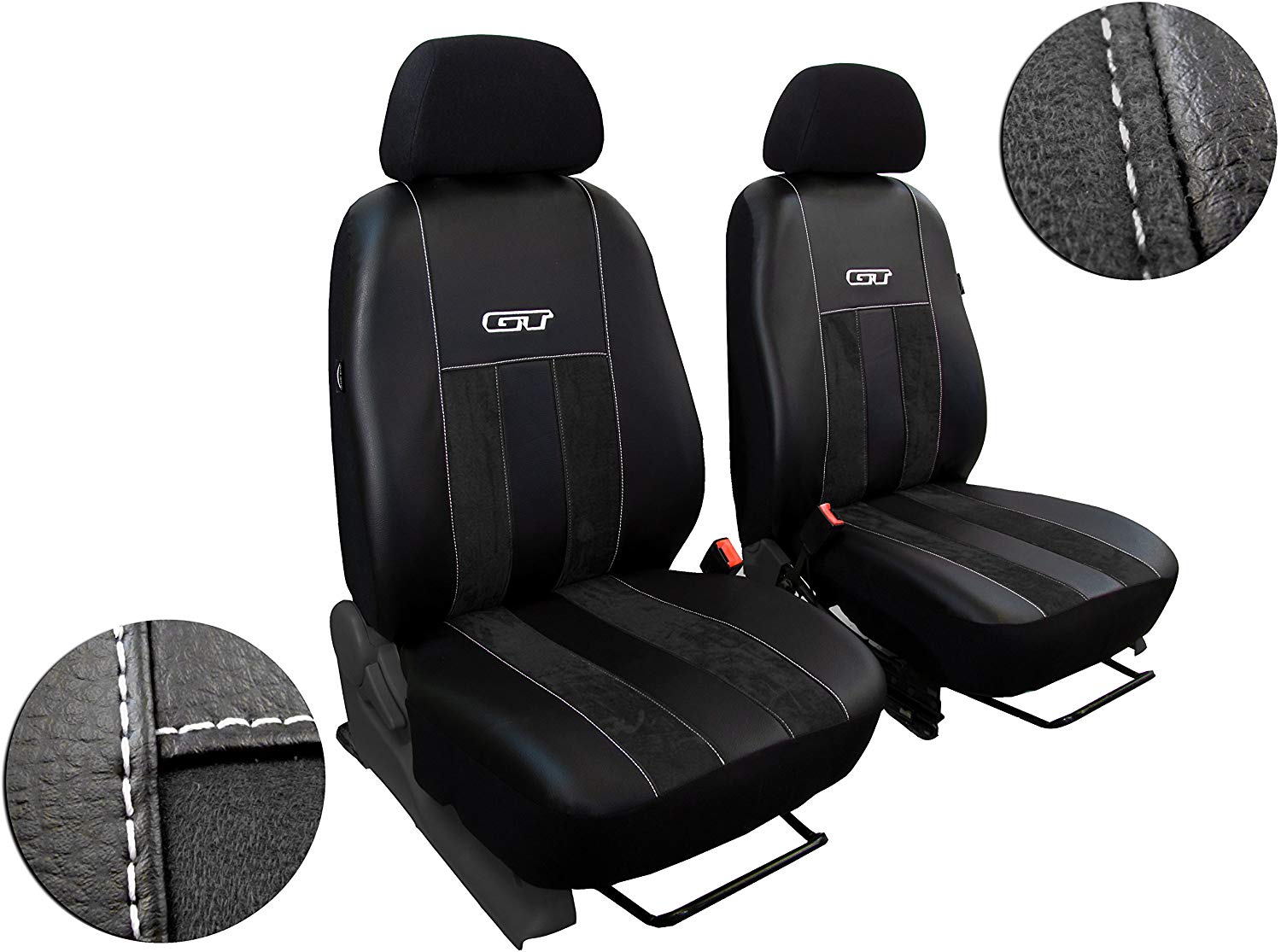Pokter Tailor Made Front ASX from in this listing. Design ALCANTRA GT with Artificial Leather Seat Black.