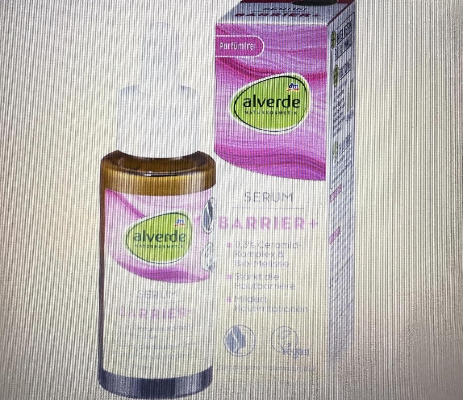 alverde Natural Cosmetics Serum Barrier+, 30 ml